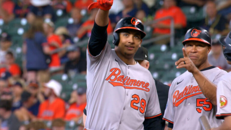 El debut soñado de Samuel Basallo con Orioles