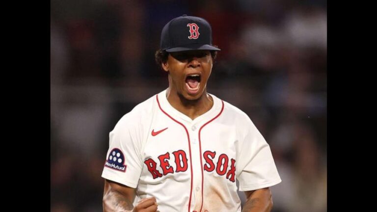 Brayan Bello sale sin decisión, pero fue clave para victoria de Medias Rojas sobre Orioles