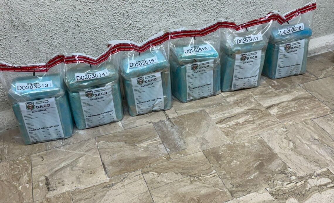 Miembros de la DNCD frustran envío de 30 paquetes de presunta cocaína a Alemania