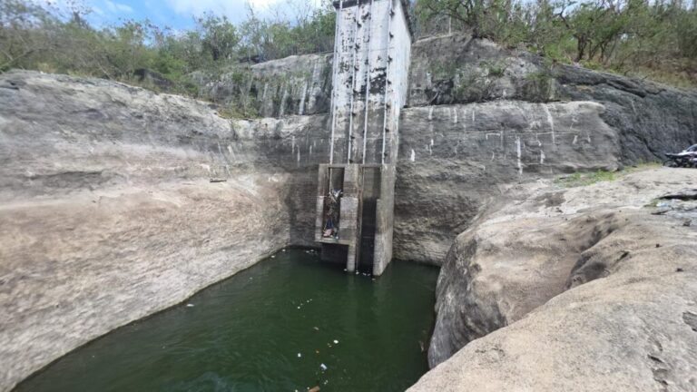 Sequía está afectando presa Tavera-Bao en el Cibao; llaman a uso racional del agua