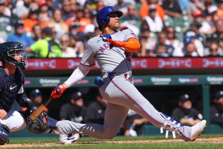 Juan Soto conecta grand slam e iguala marca personal de 6 impulsadas en triunfo de Mets sobre Tigres