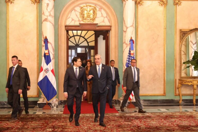 Abinader se reunirá con Marco Rubio en la ONU para abordar crisis en Haití