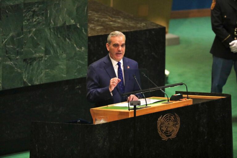 Presidente Abinader reclama acción urgente ante la crisis haitiana y llama a renovar el multilateralismo en la ONU