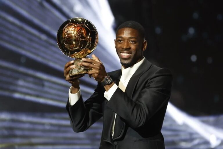 Ousmane Dembelé conquista el Balón de Oro 2025