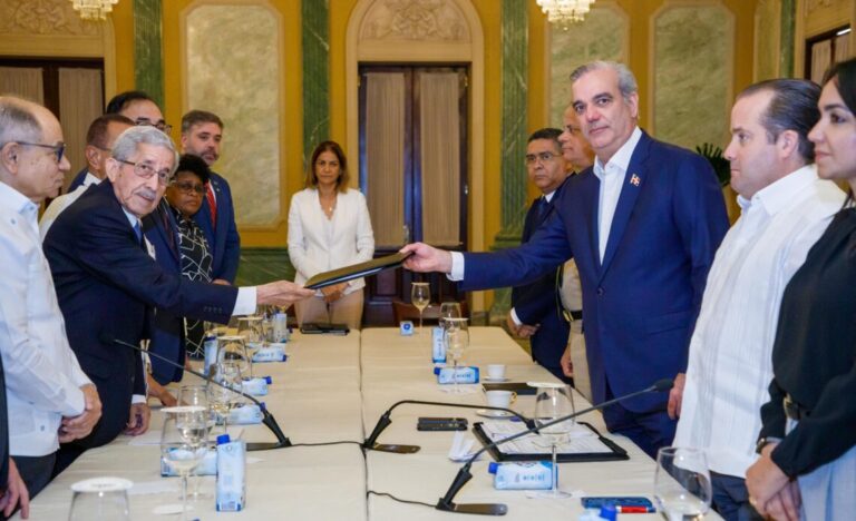 CES entrega informe final sobre crisis haitiana al presidente Abinader; el informe contempla 26 líneas de acción