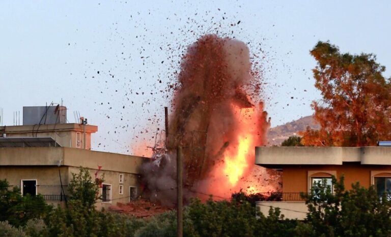 El Ejército israelí dice haber atacado «infraestructuras» de Hizbulá en el sur del Líbano