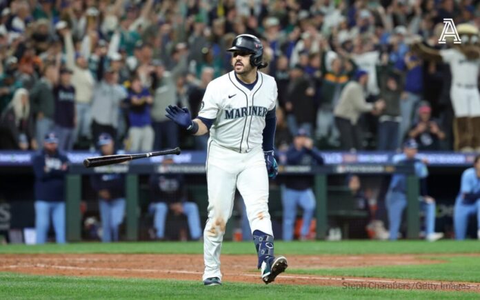 Grand slam de Eugenio Suárez