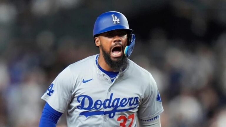 Teoscar Hernández rescata a los Dodgers con un jonrón decisivo en Filadelfia