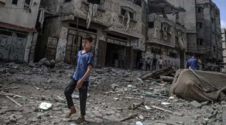 Ya son 9 muertos en Gaza, entre ellos dos niños y cuatro mujeres, por bombardeos de Israel