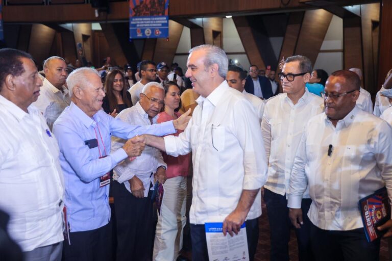 Jacobo Ramos destaca respaldo del presidente Abinader a los trabajadores y a la clase sindical