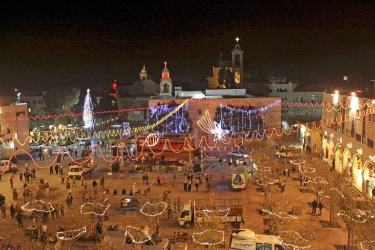 Belén prepara las celebraciones navideñas tras dos años de parálisis por la guerra en Gaza