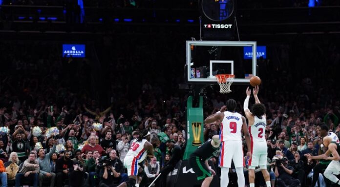 La racha de los Pistons muere en un tiro libre