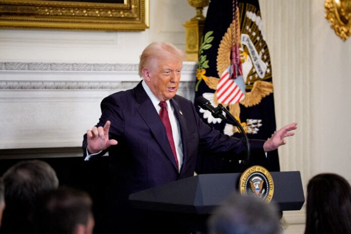 President Trump Hosts Senate Republicans For Breakfast At The White House
