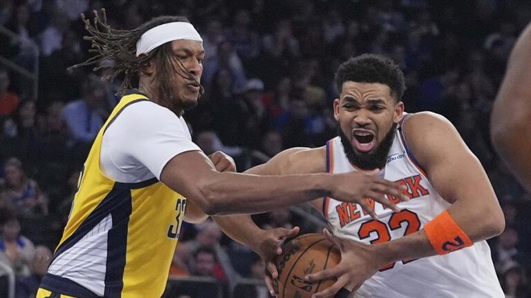 Towns encesta 37 en victoria de los Knicks sobre los Nets