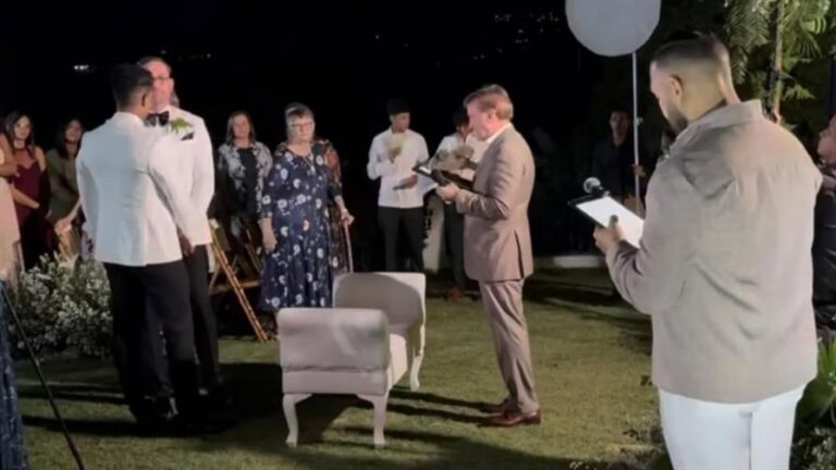 Wally Brewster  aclara no fue un matrimonio legal la boda entre dos hombres en Santiago