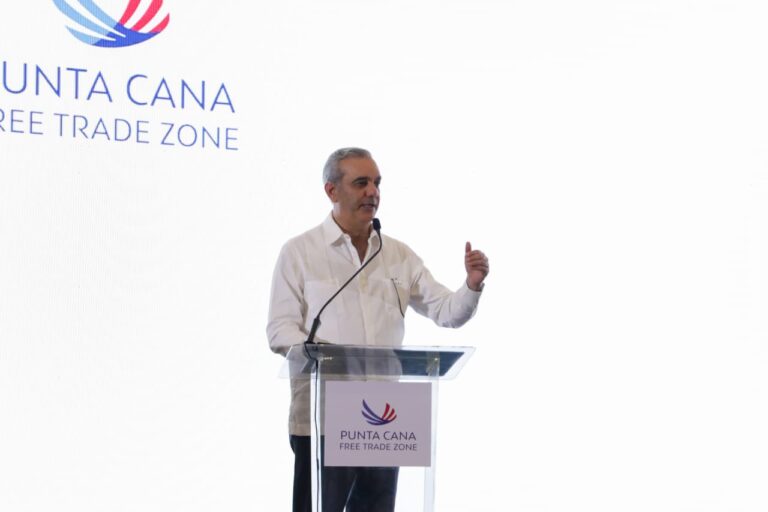 Presidente Abinader dice RD es principal hub logístico de la región con Punta Cana Free Trade Zone, que creará más de 9 mil empleos