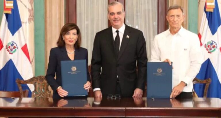 Abinader y gobernadora Hochul anuncian acuerdo histórico para fortalecer lazos económicos y culturales e impulsar la inversión e innovación entre NY y RD
