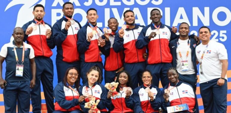 RD conquista 74 medallas y finaliza en el séptimo lugar de los Juegos Bolivarianos 2025