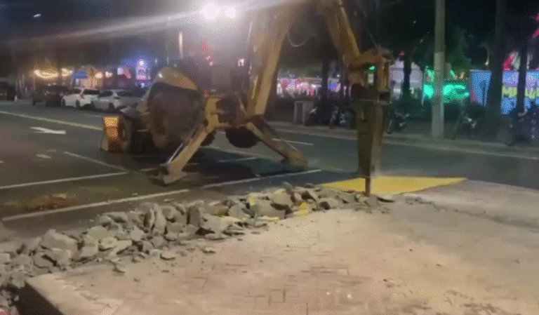 Intrant retira el muro de las lamentaciones en la avenida George Washington; colocará otro más pequeño