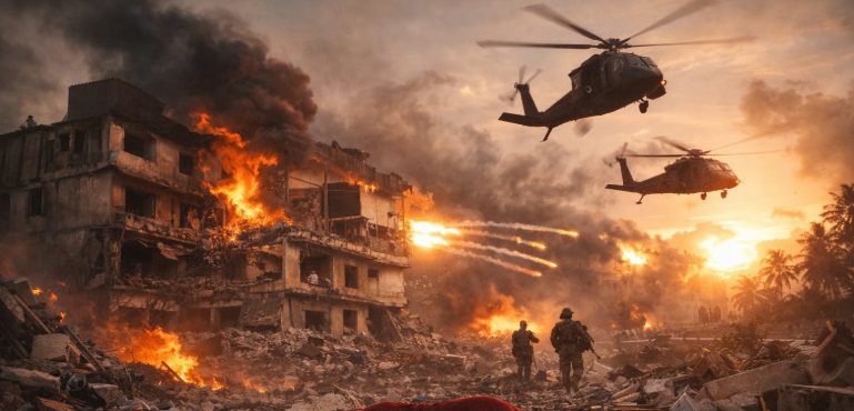 Al menos 40 muertos tras ataque estadounidense en Venezuela