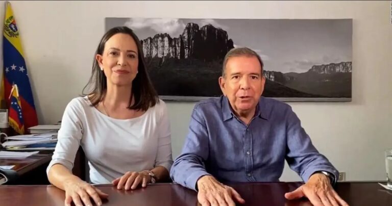 Corina Machado y Edmundo González dicen que en 2026 se consolidará «la libertad» de Venezuela