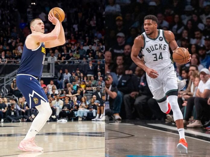 Jokic y Antetokounmpo