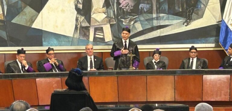 Presidente de la Suprema Corte de Justicia destaca avances  en el sistema judicial dominicano