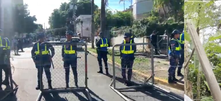 PN rodea Palacio de Justicia del DN en prevención de desórdenes; hoy es la audiencia preliminar caso Jet Set