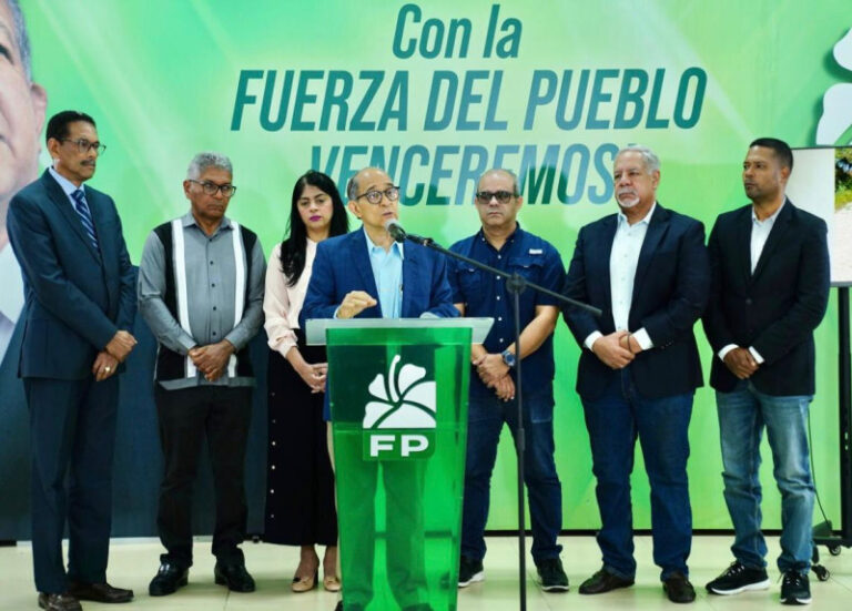 Fuerza del Pueblo afirma el gobierno del PRM infla cifras de obras y ejecuta proyectos de alto costo y baja calidad