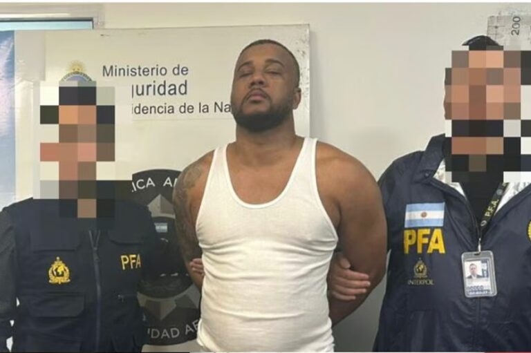 Fugitivo dominicano requerido por homicidio es detenido en Buenos Aires