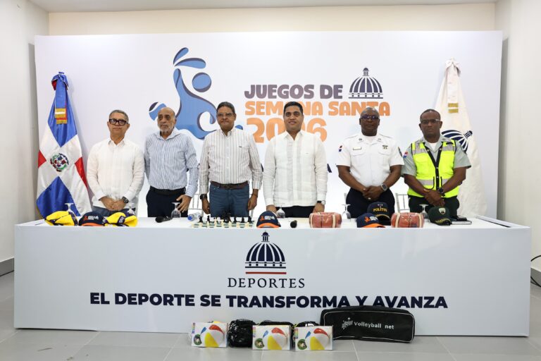 El Ministro de Deportes  Kelvin Cruz relanza los campamentos recreativos de Semana Santa 2026