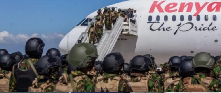 Regresan a Kenia 208 policías desplegados en la misión de seguridad internacional en Haití