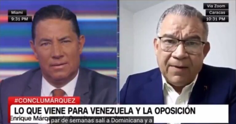 Excarcelado político opositor venezolano Enrique Marquez destaca su amistad con Leonel Fernández