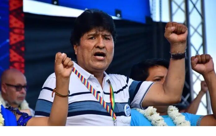 EVO MORALES ORDEN CAPTURA