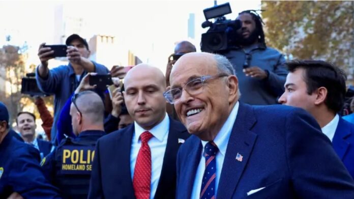 exalcalde de Nueva York Rudy Giuliani