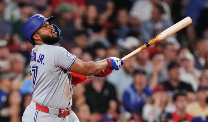Vladimir Guerrero Jr., de los Azulejos de Toronto