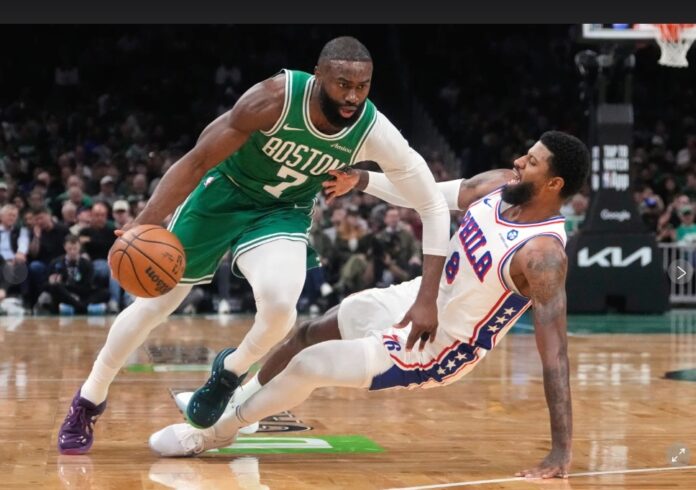 JAYLEN BROWN A SIXERS